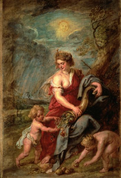 Abundantia (ca. 1630) by Rubens